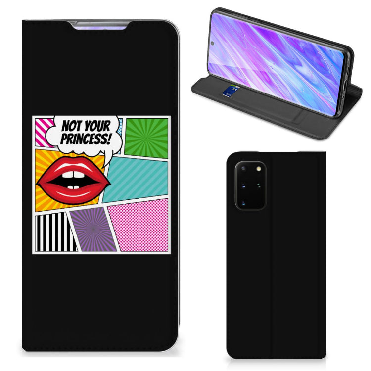 Samsung Galaxy S20 Plus Hippe Standcase Popart Princess