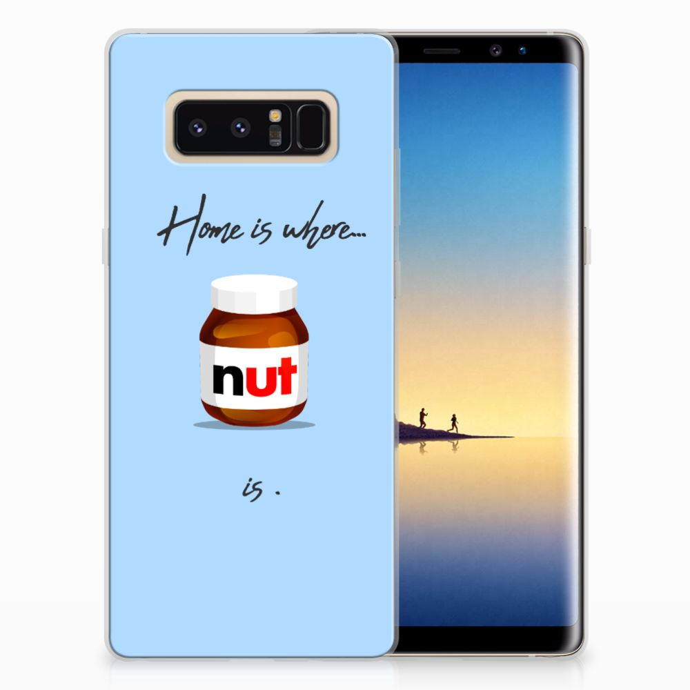 Samsung Galaxy Note 8 Siliconen Case Nut Home