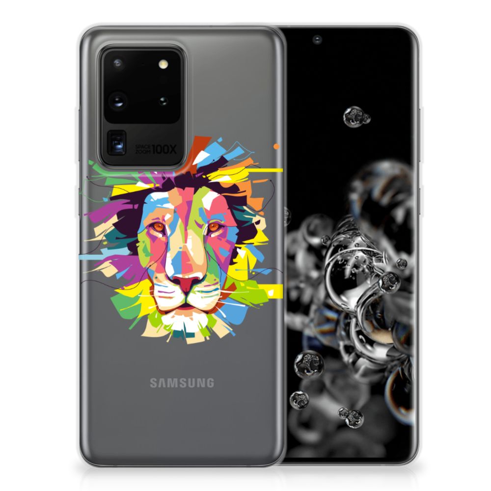 Samsung Galaxy S20 Ultra Telefoonhoesje met Naam Lion Color B2C Telecom