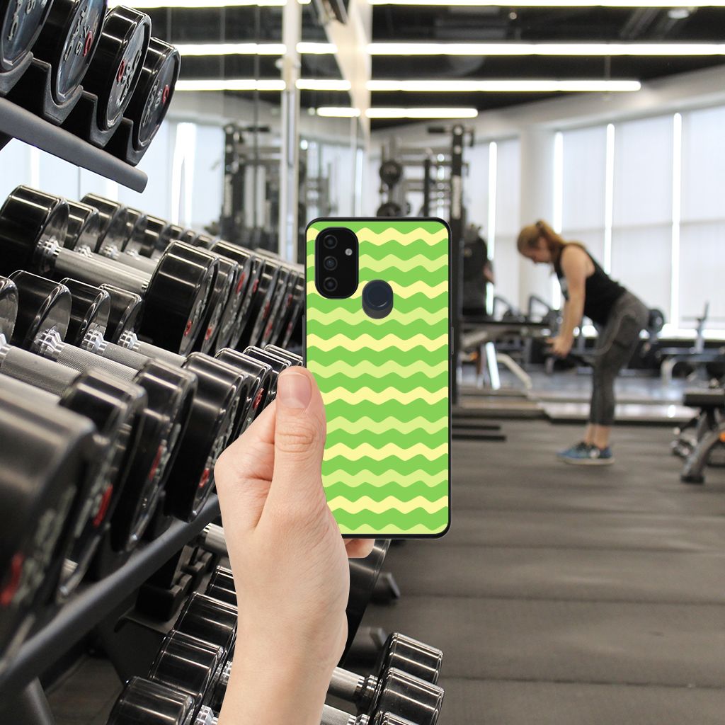 OnePlus Nord N100 Back Case Waves Green B2C Telecom