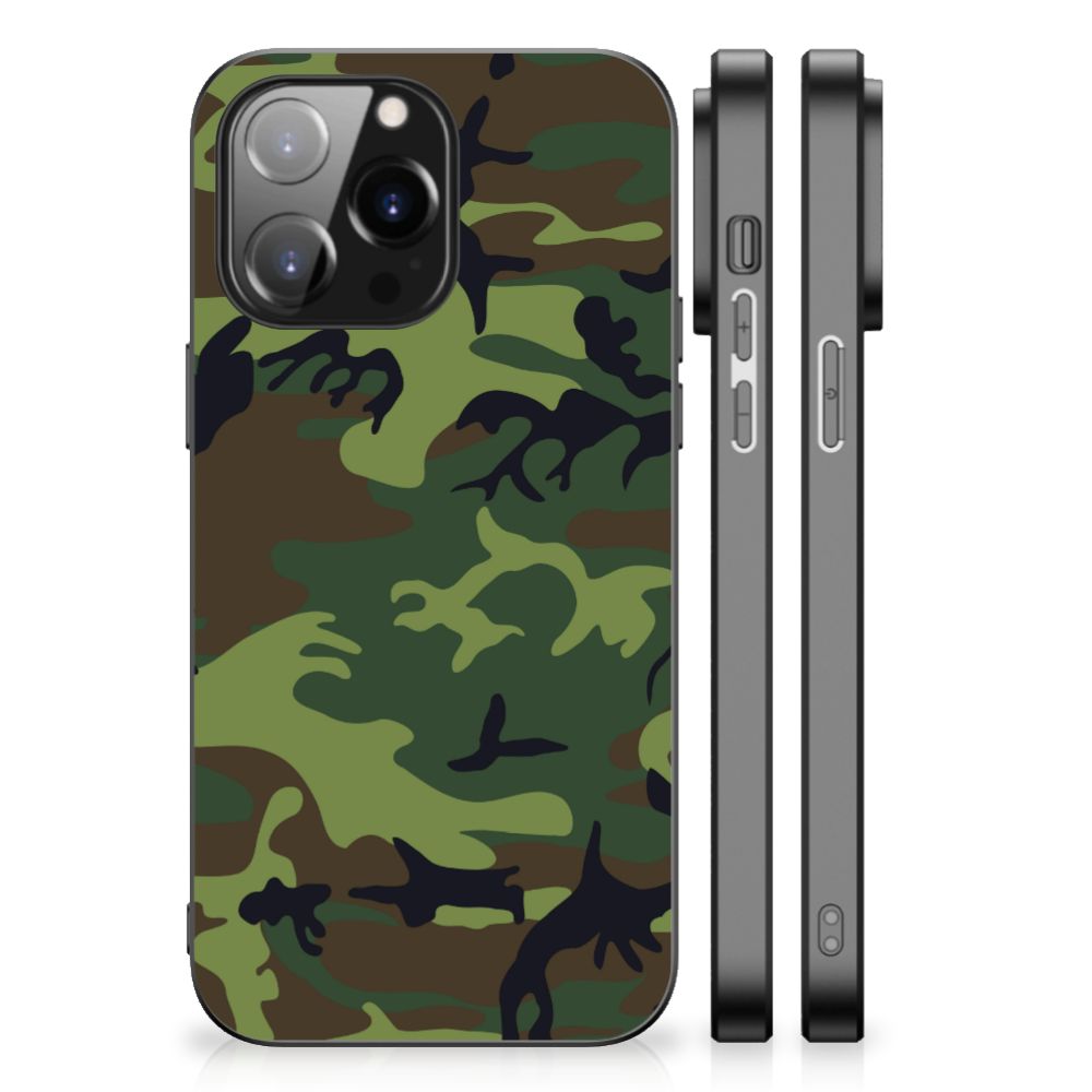 iPhone 14 Pro Max Back Case Army Dark