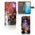 OPPO A15 Wallet Case met Pasjes Vuurwerk