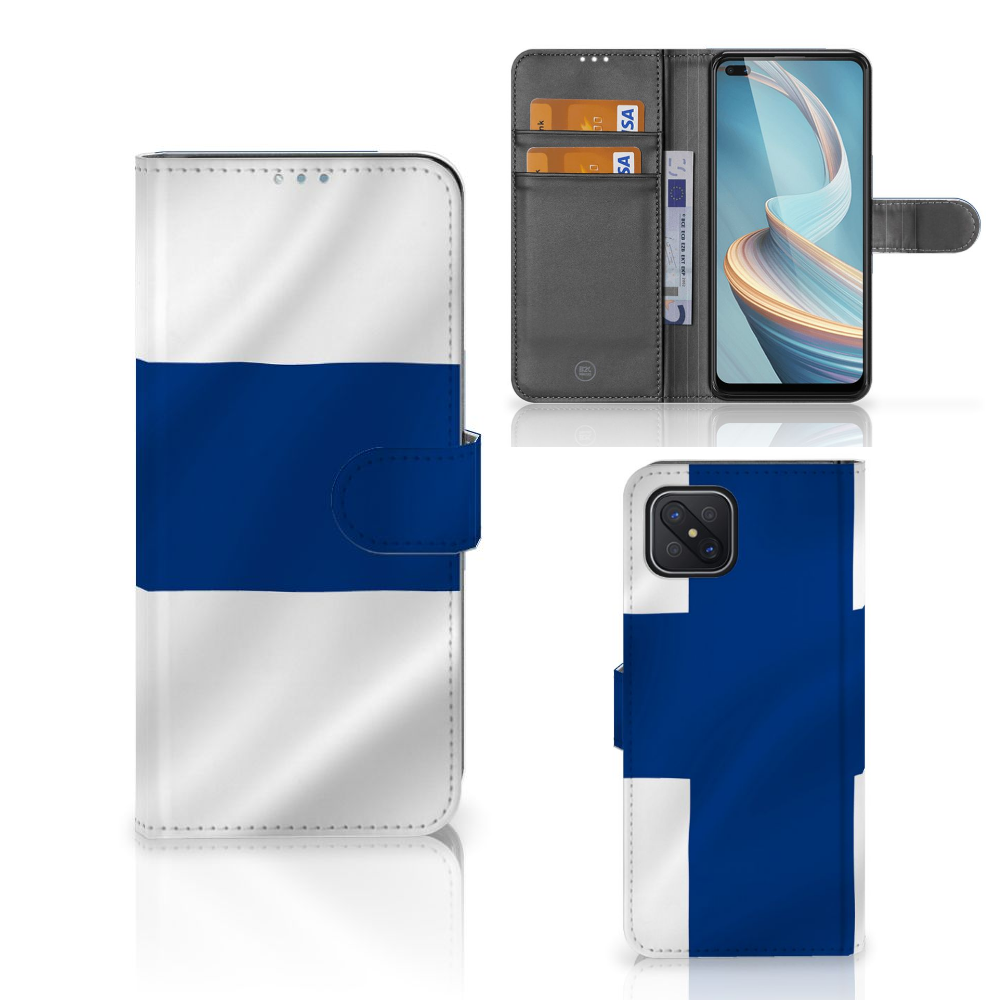 OPPO Reno4 Z Bookstyle Case Finland