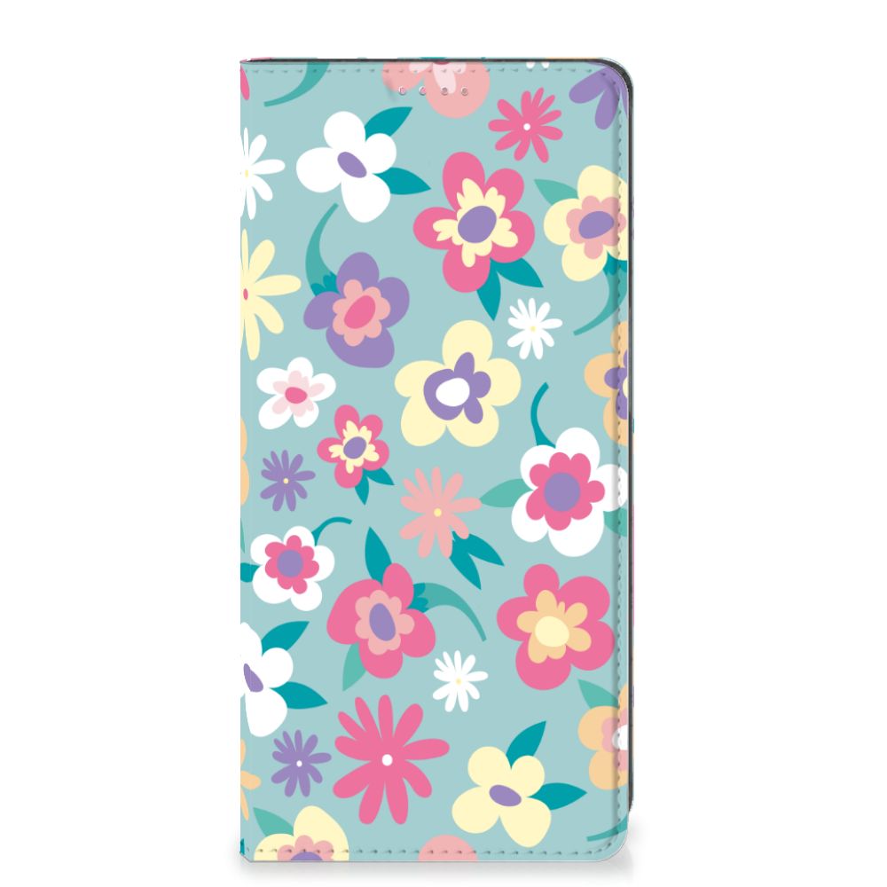 OPPO A54 5G | A74 5G | A93 5G Smart Cover Flower Power - B2C Telecom