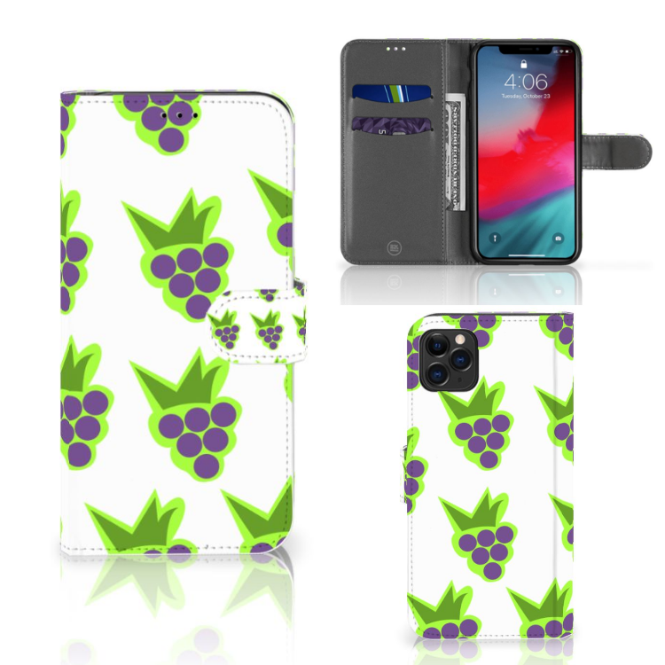 Apple iPhone 11 Pro Max Book Cover Druiven
