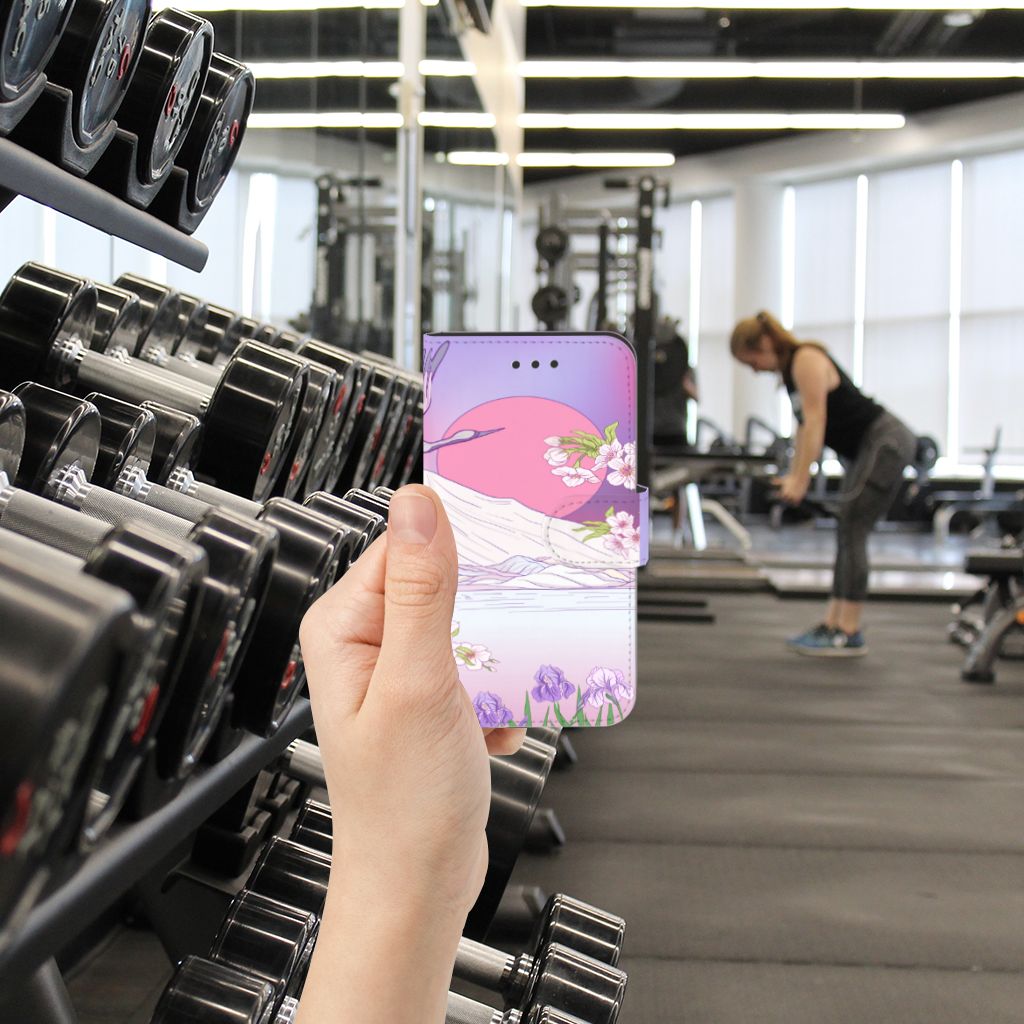 Samsung Galaxy Xcover 3 | Xcover 3 VE Telefoonhoesje met Pasjes Bird Flying