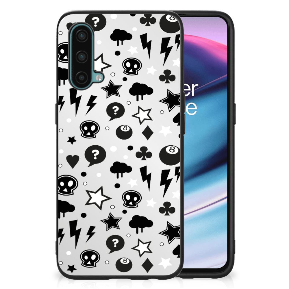 Telefoonhoesje OnePlus Nord CE 5G Silver Punk B2C Telecom