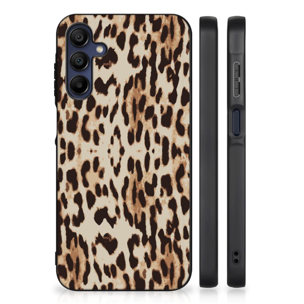 Samsung Galaxy A15 Dierenprint Telefoonhoesje Leopard