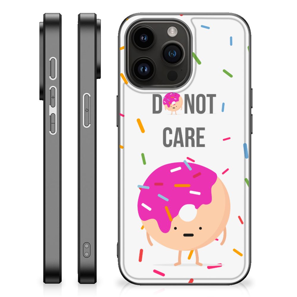 iPhone 15 Pro Max Back Cover Hoesje Donut Roze