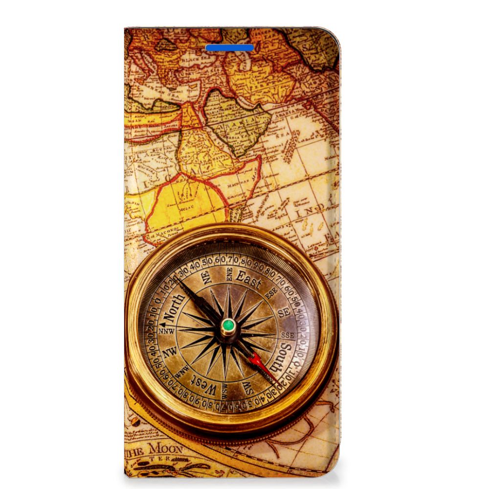 OPPO Reno6 5G Book Cover Kompas - B2C Telecom