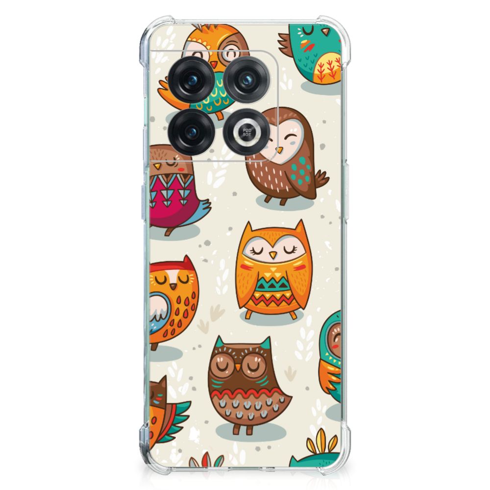 OnePlus 10 Pro Case Anti-shock Vrolijke Uilen B2C Telecom