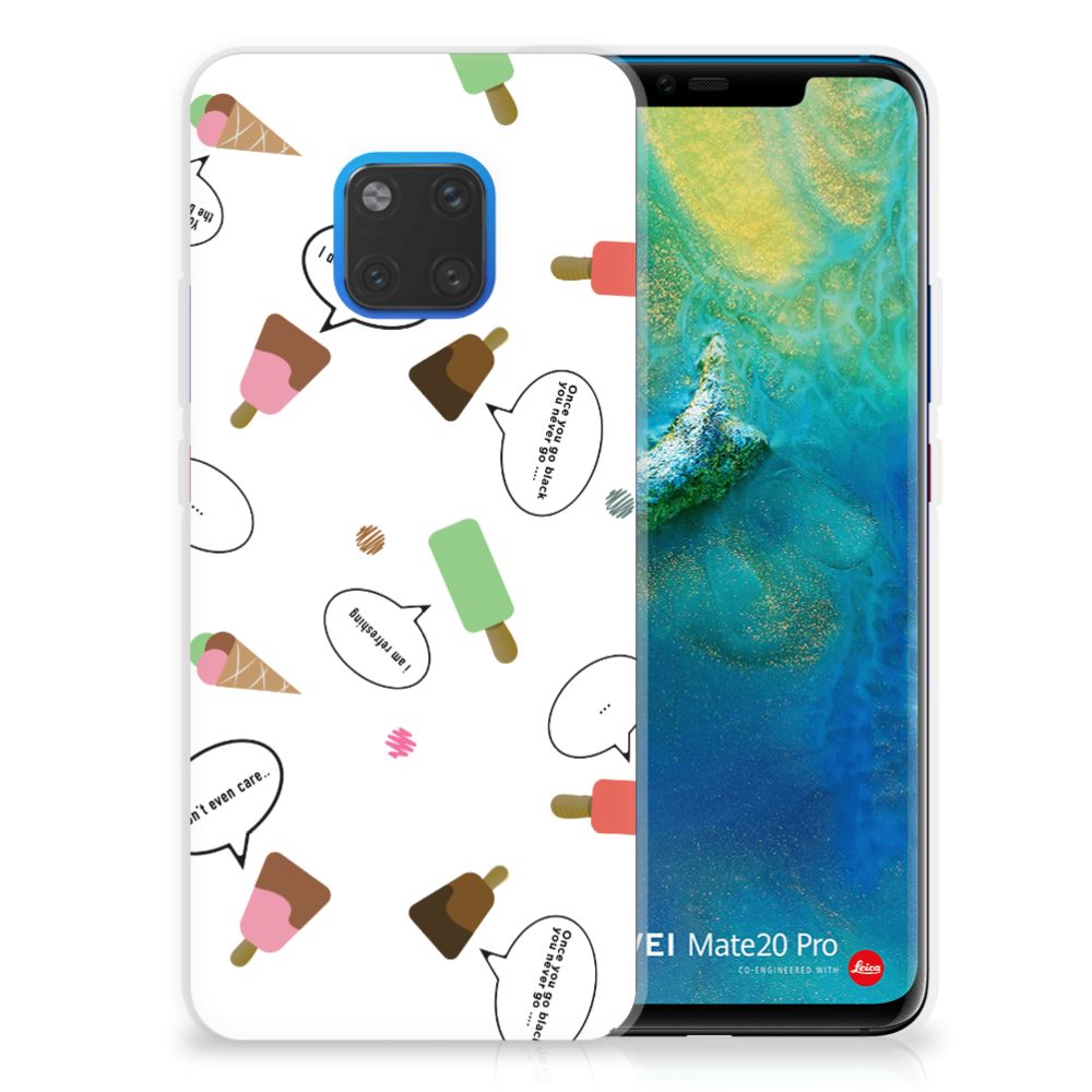 Huawei Mate 20 Pro Siliconen Case IJsjes
