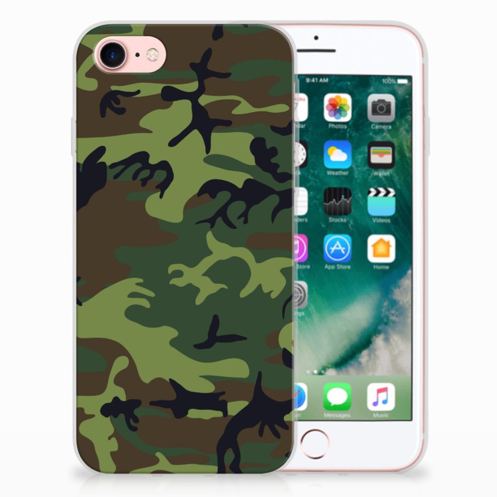 iPhone SE 2022 | SE 2020 | 8 | 7 TPU bumper Army Dark