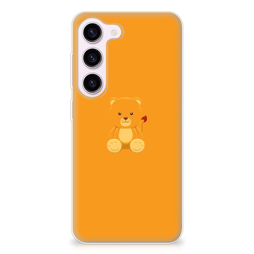 Samsung Galaxy S23 Telefoonhoesje met Naam Baby Beer B2C Telecom