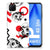 Silicone Back Case Huawei P40 Lite Skull Red B2C Telecom