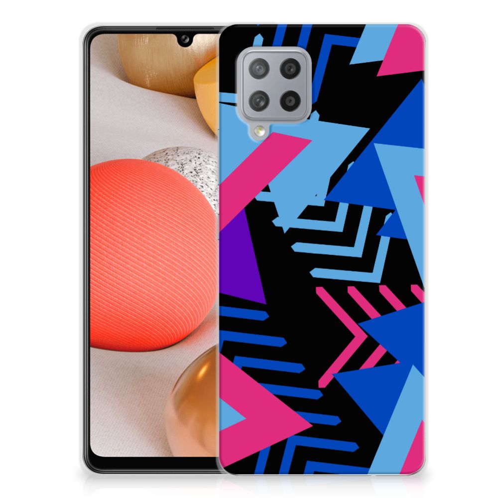 Samsung Galaxy A42 TPU Hoesje Funky Triangle