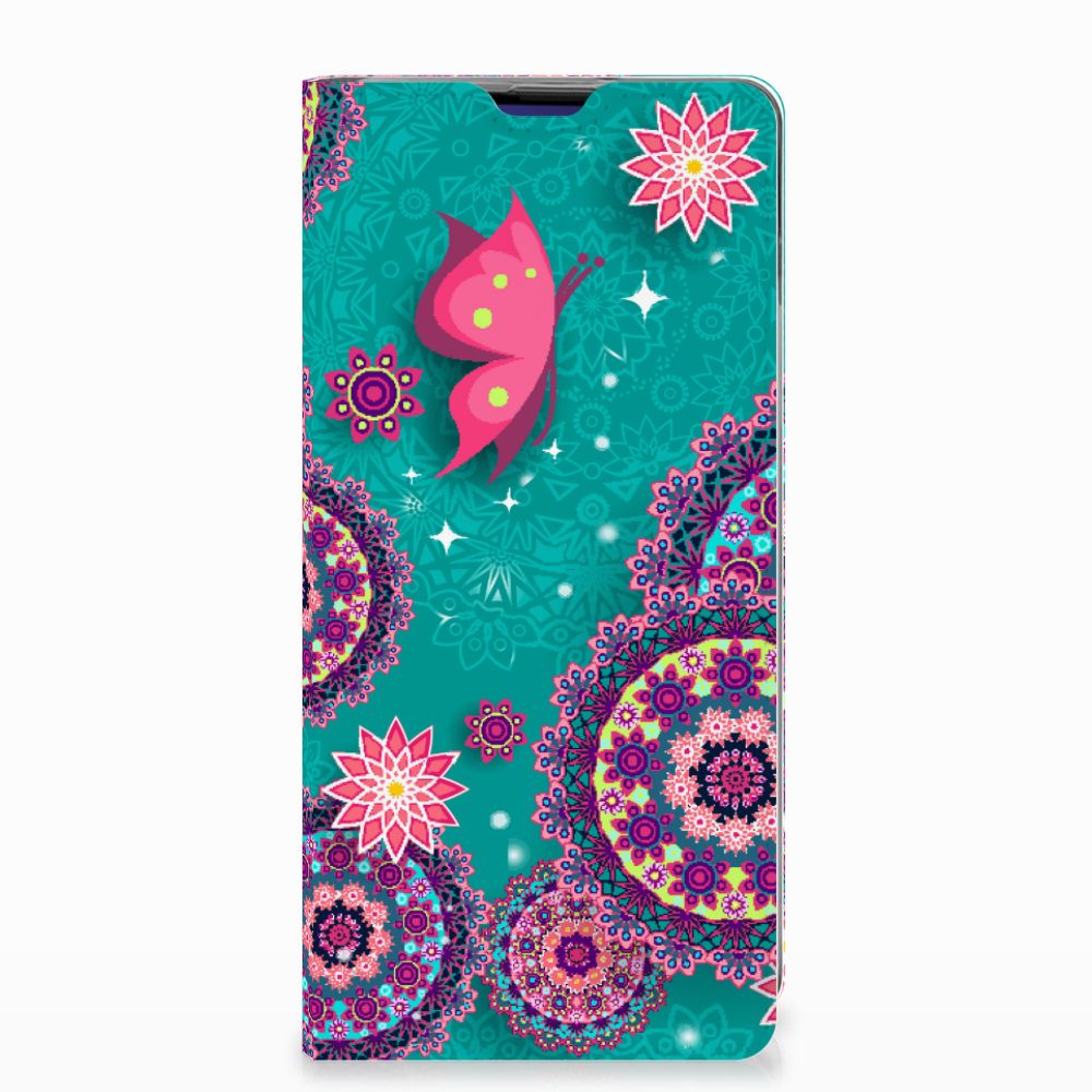 Samsung Galaxy S10 Plus Bookcase Cirkels en Vlinders