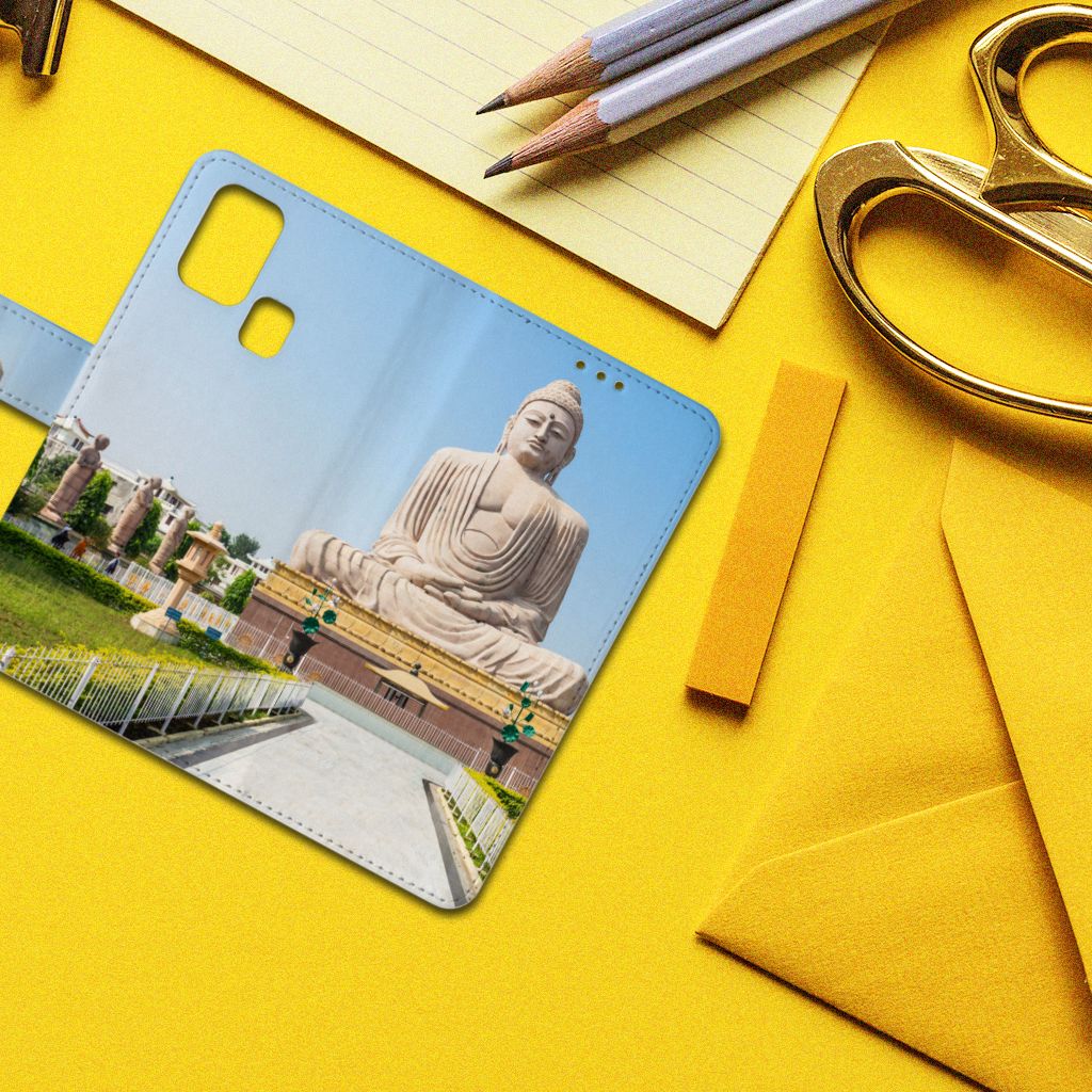 Samsung Galaxy M31 Flip Cover Boeddha