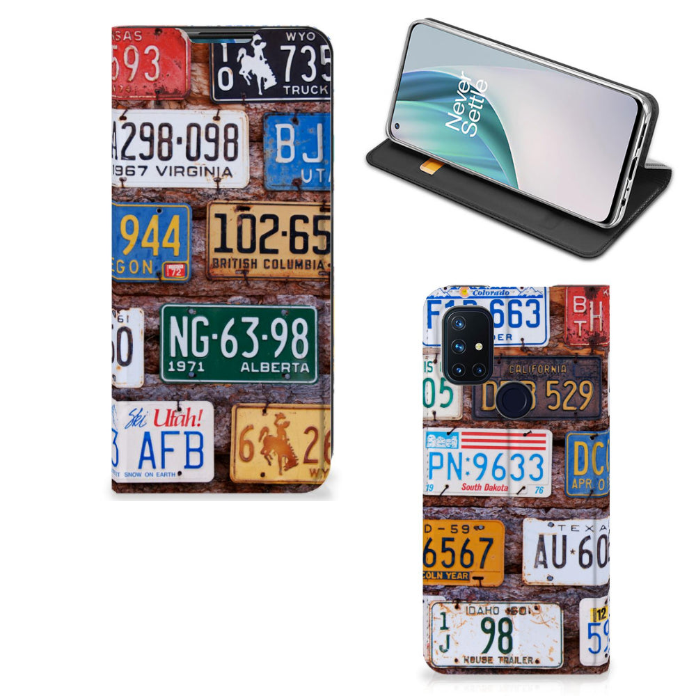 OnePlus Nord N10 5G Stand Case Kentekenplaten