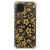 Samsung Galaxy A12 Case Gouden Bloemen - B2C Telecom