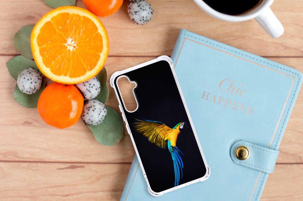 Samsung Galaxy A34 Case Anti-shock Papegaai B2C Telecom