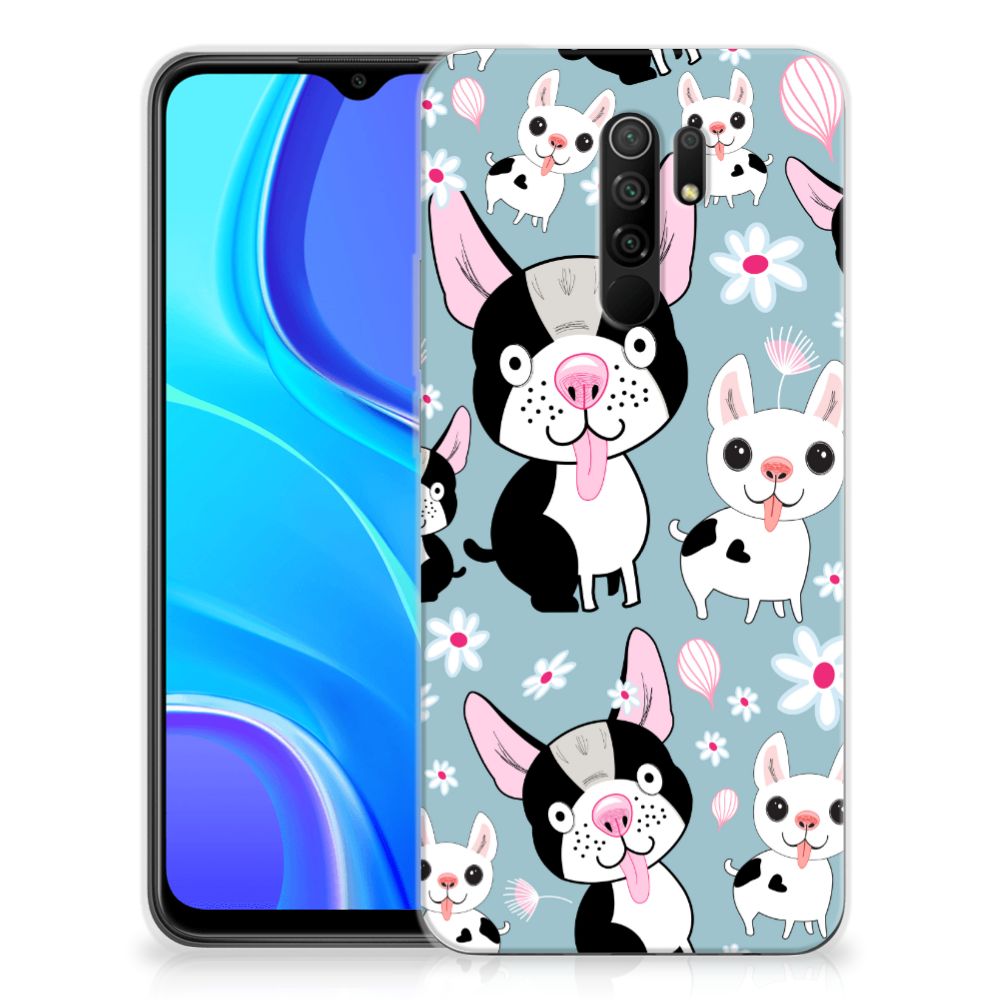 Xiaomi Redmi 9 TPU Hoesje Hondjes B2C Telecom