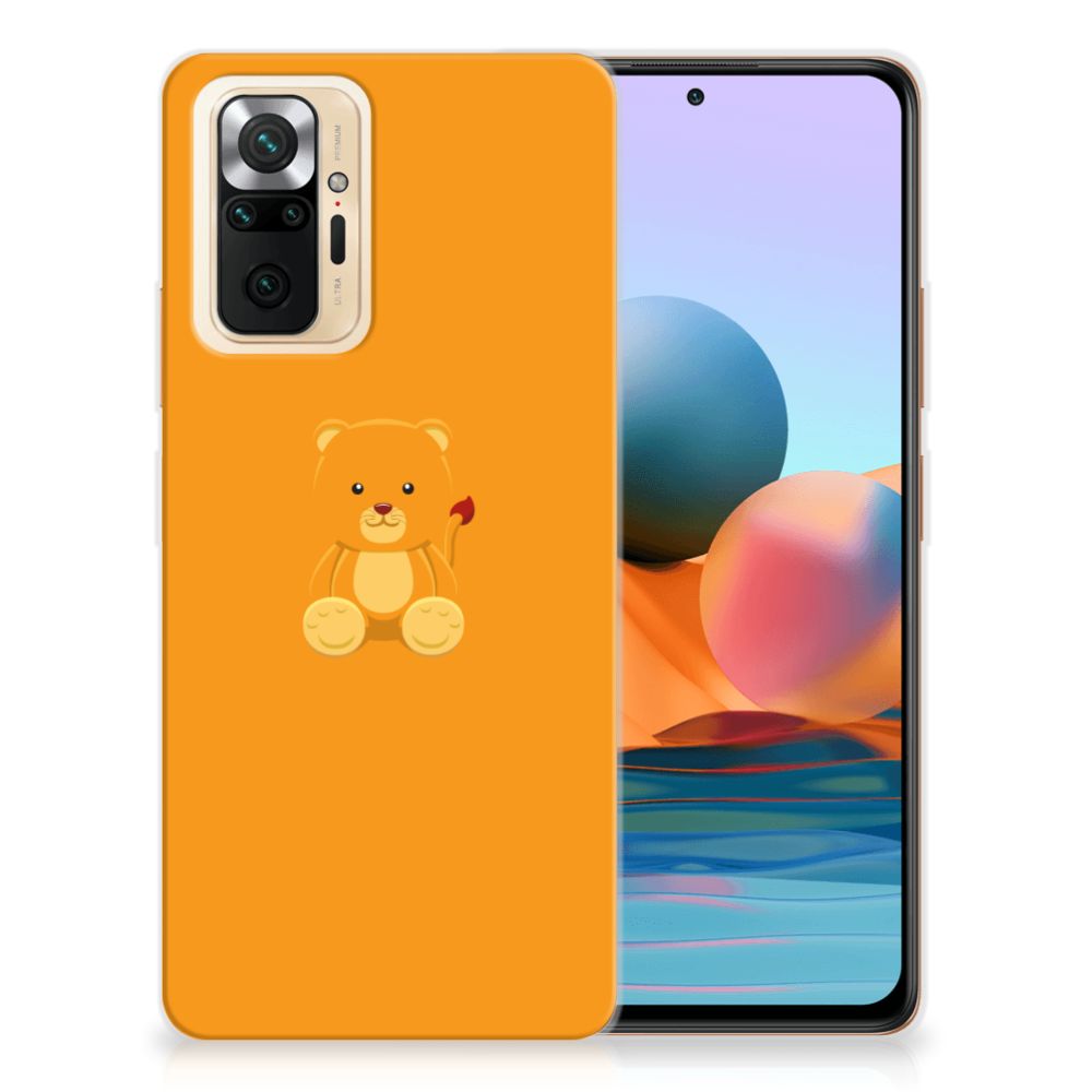 Xiaomi Redmi Note 10 Pro Telefoonhoesje met Naam Baby Beer B2C Telecom