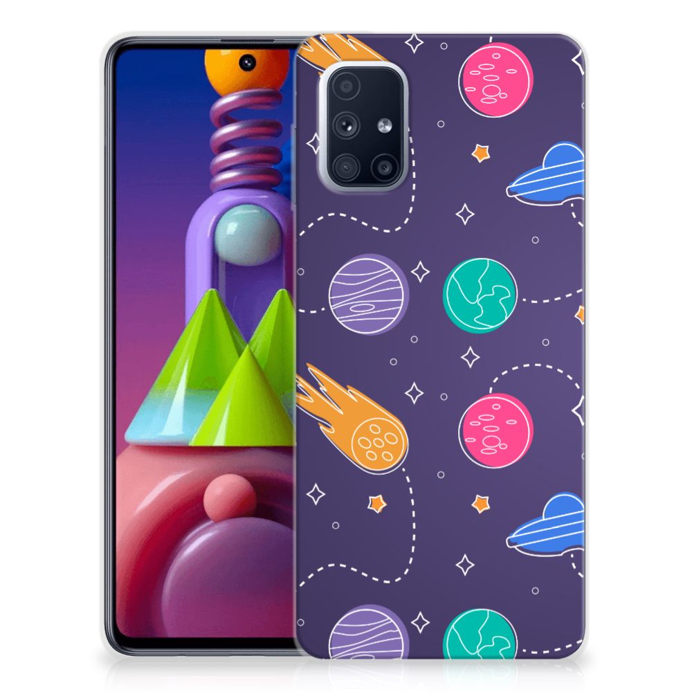 Samsung Galaxy M51 Silicone Back Cover Space B2C Telecom