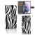 Samsung Galaxy S21 Plus Telefoonhoesje met Pasjes Zebra