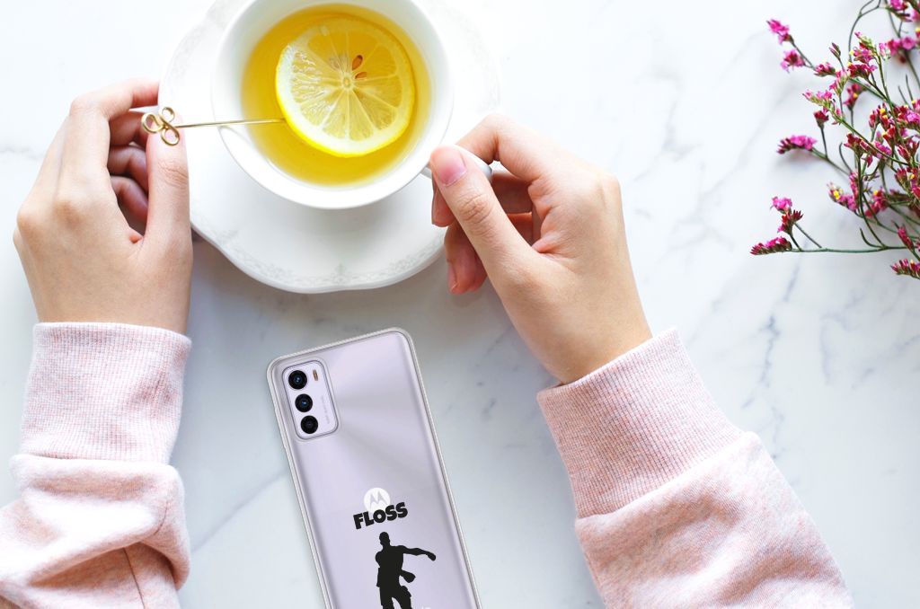 Motorola Moto G42 Telefoonhoesje met Naam Floss B2C Telecom