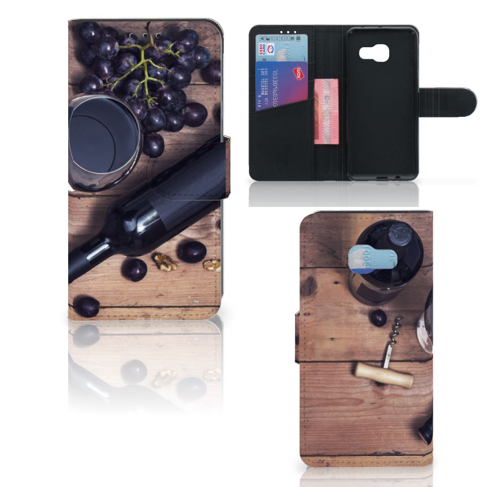 Samsung Galaxy A3 2017 Book Cover Wijn