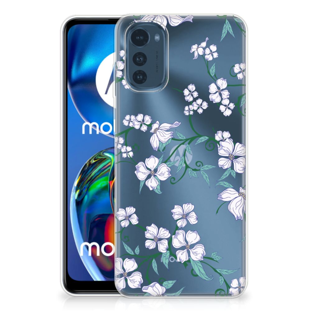 Motorola Moto E32/E32s Uniek TPU Case Blossom White B2C Telecom