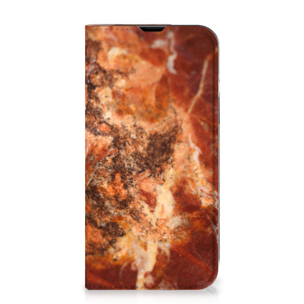 iPhone 14 Standcase Marmer Bruin - B2C Telecom