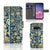 Samsung Galaxy S10e Hoesje Beige Flowers