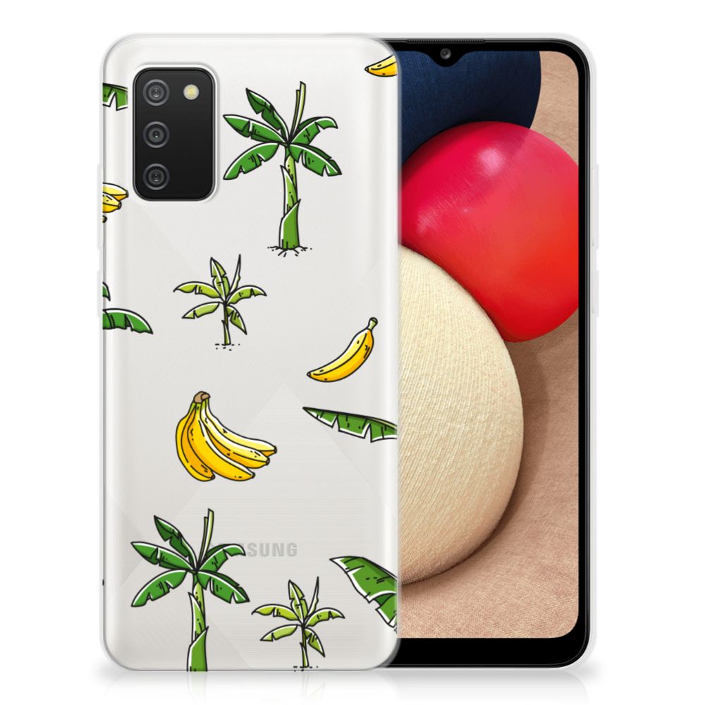 Samsung Galaxy A02s TPU Case Banana Tree