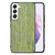 Samsung Galaxy S22 Houten Print Telefoonhoesje Green Wood