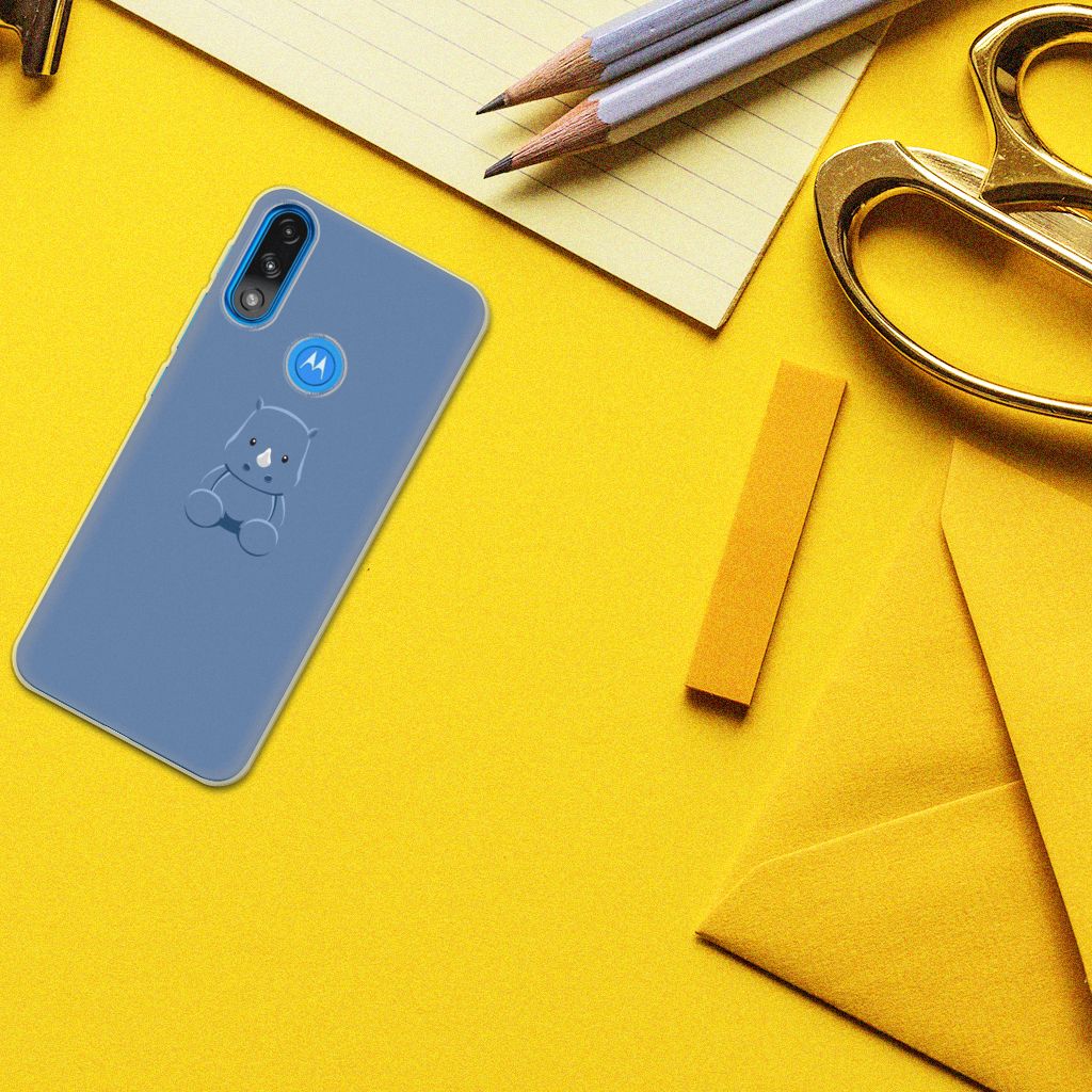 Motorola Moto E7/E7i Power Telefoonhoesje met Naam Baby Rhino B2C Telecom