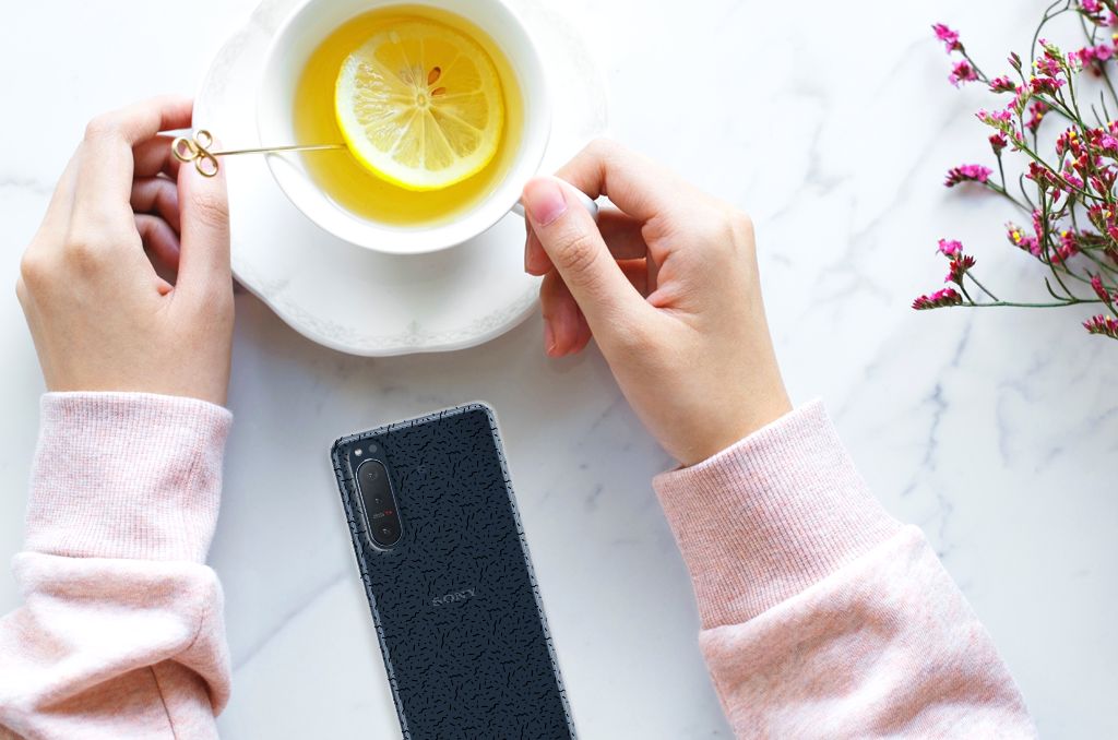 Sony Xperia 5II TPU bumper Stripes Dots B2C Telecom