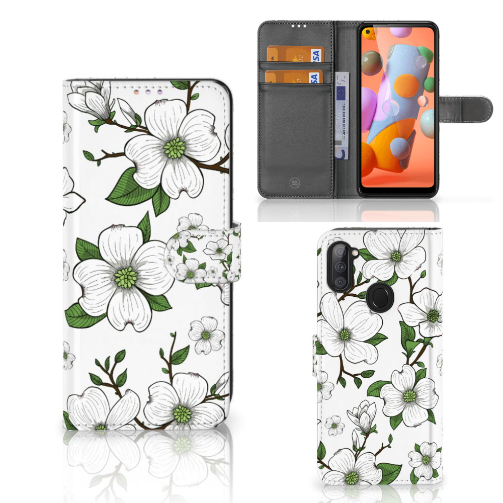 Samsung Galaxy M11 | A11 Hoesje Dogwood Flowers