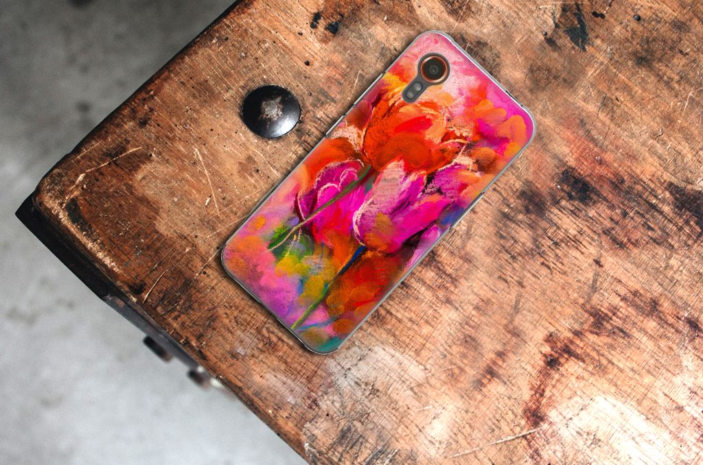 Hoesje maken Samsung Galaxy Xcover 7 Tulips