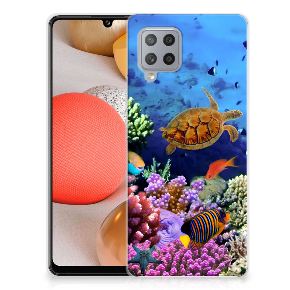 Samsung Galaxy A42 TPU Hoesje Vissen
