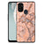 OnePlus Nord N100 Marmeren Print Telefoonhoesje Marmer Oranje