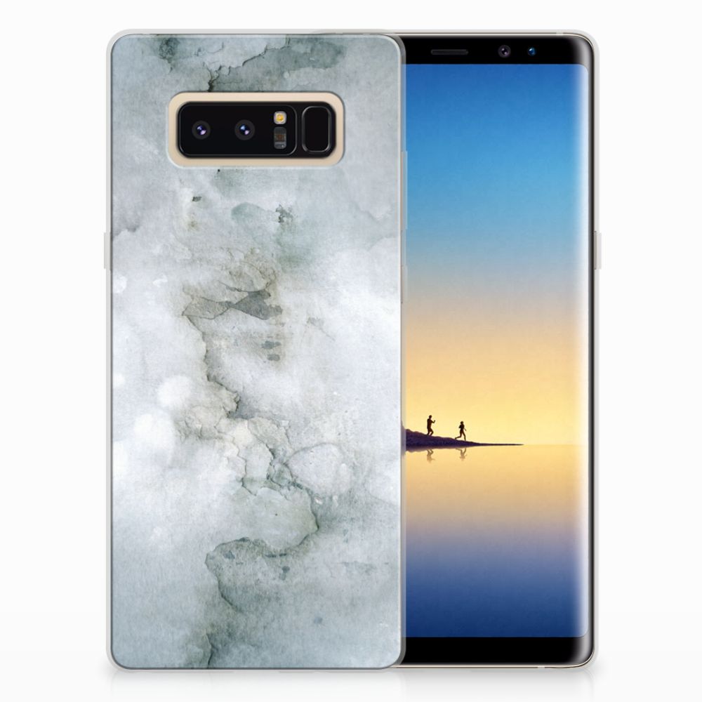 Hoesje maken Samsung Galaxy Note 8 Painting Grey