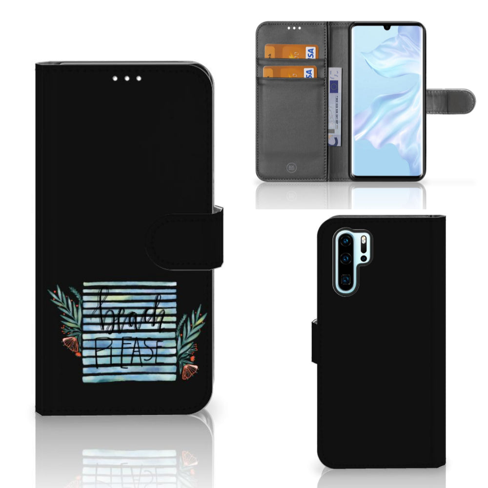 Huawei P30 Pro Leuk Hoesje Boho Beach