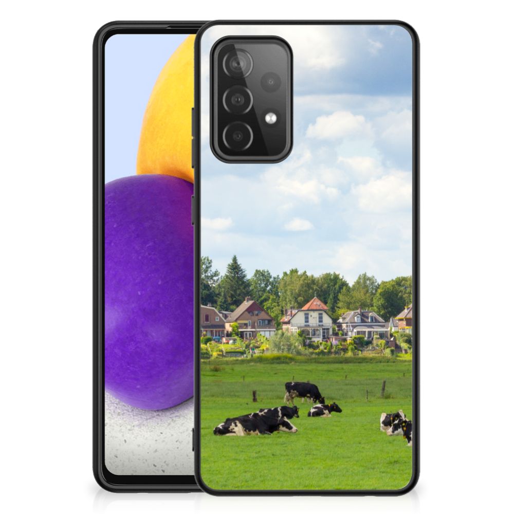 Samsung Galaxy A72 (5G/4G) Dierenprint Telefoonhoesje Koeien