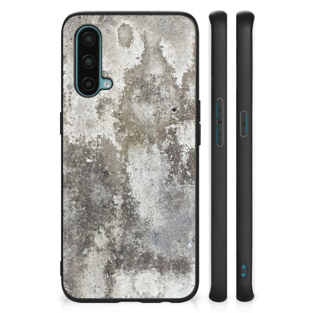 OnePlus Nord CE 5G Marmeren Print Telefoonhoesje Beton Print B2C Telecom