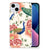 TPU Hoesje voor iPhone 15 Plus Pink Peacock