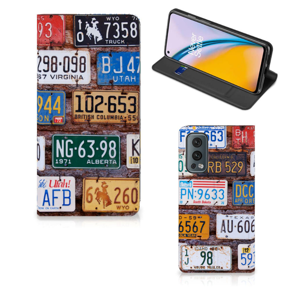 OnePlus Nord 2 5G Stand Case Kentekenplaten