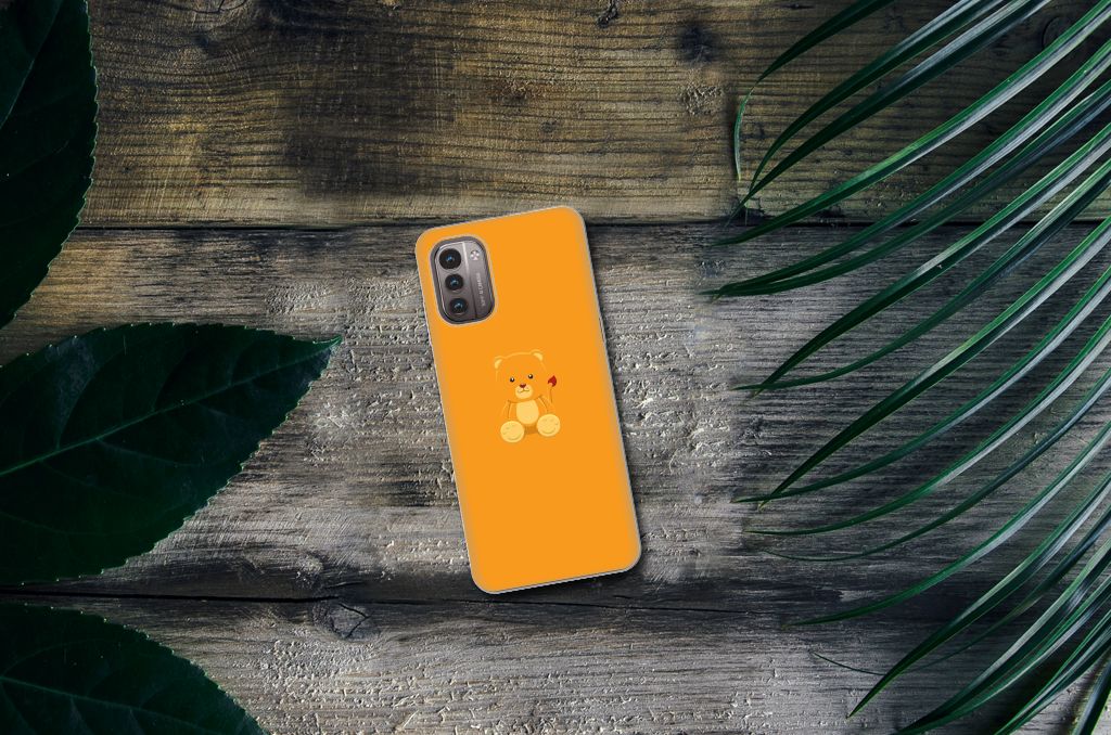Nokia G21 | G11 Telefoonhoesje met Naam Baby Beer B2C Telecom
