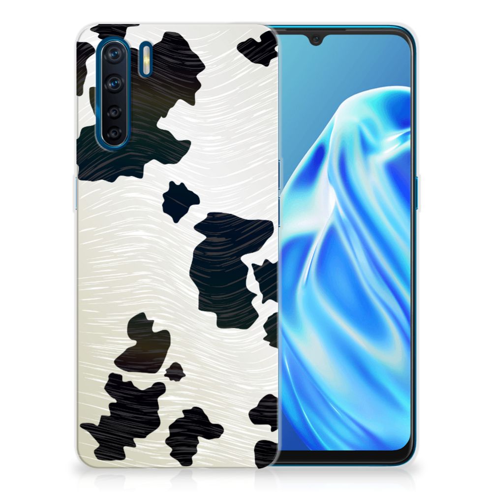 OPPO A91 TPU Hoesje Koeienvlekken B2C Telecom